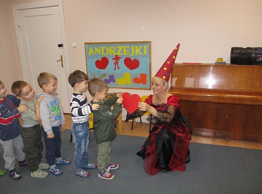 Andrzejki w przedszkolu