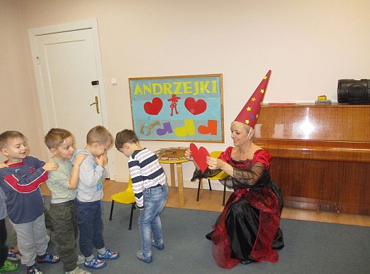 Andrzejki w przedszkolu