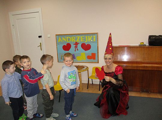 Andrzejki w przedszkolu