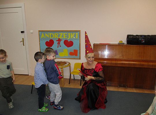Andrzejki w przedszkolu