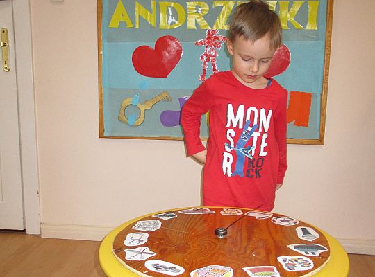 Andrzejki w przedszkolu