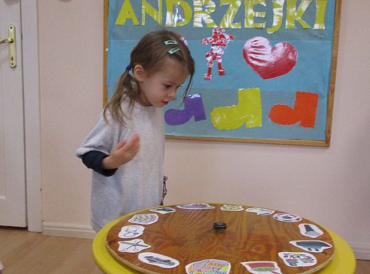 Andrzejki w przedszkolu