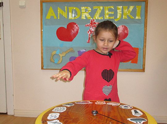 Andrzejki w przedszkolu