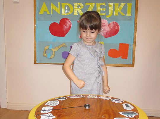 Andrzejki w przedszkolu