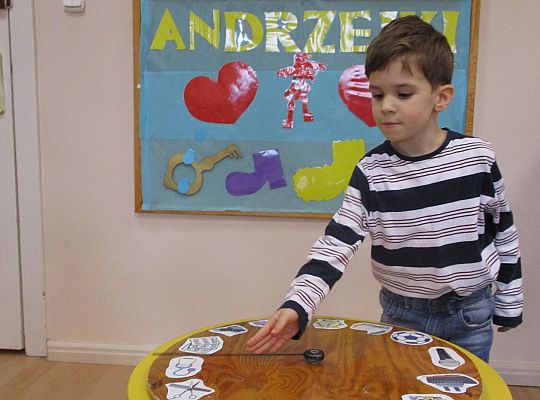 Andrzejki w przedszkolu