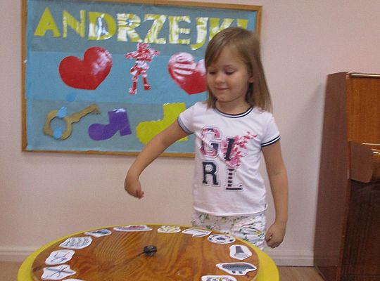 Andrzejki w przedszkolu