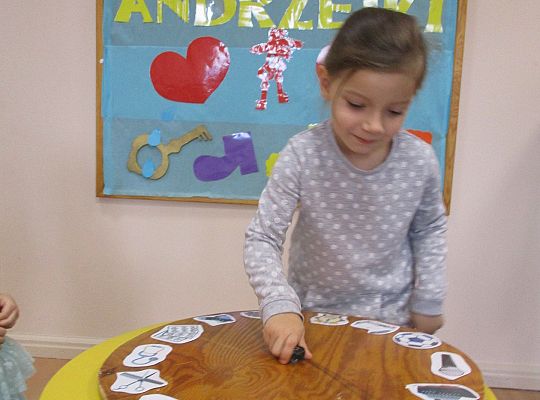 Andrzejki w przedszkolu