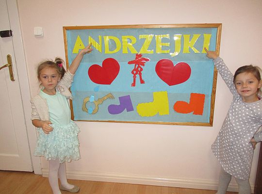Andrzejki w przedszkolu