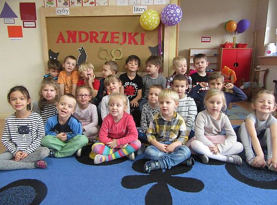 Andrzejki w przedszkolu