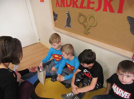 Andrzejki w przedszkolu