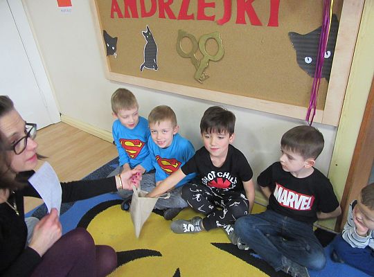 Andrzejki w przedszkolu