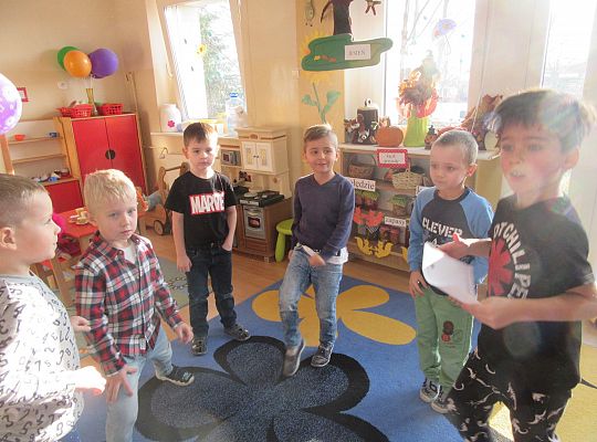 Andrzejki w przedszkolu