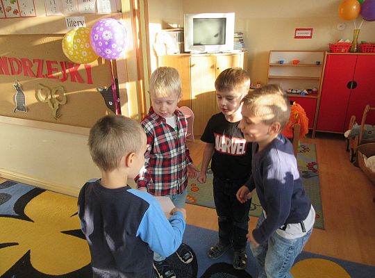 Andrzejki w przedszkolu