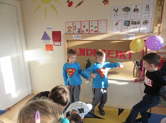 Andrzejki w przedszkolu