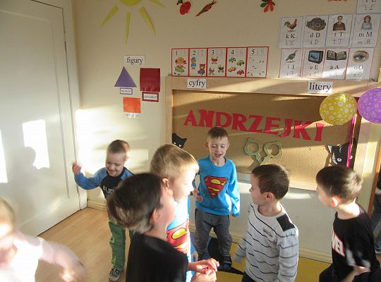 Andrzejki w przedszkolu