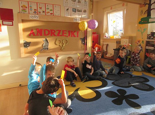 Andrzejki w przedszkolu