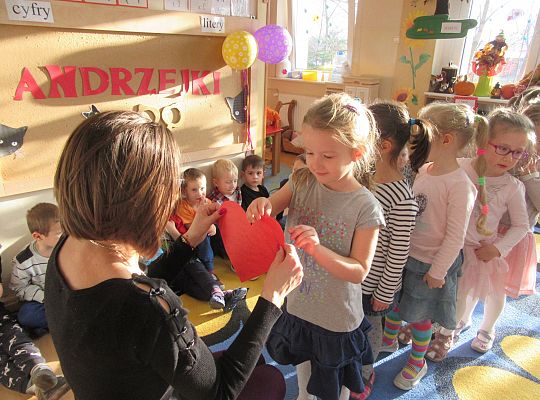 Andrzejki w przedszkolu