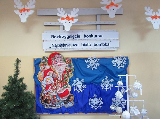 Rozstrzygnięcie konkursu "Najpiękniejsza biała bombka"