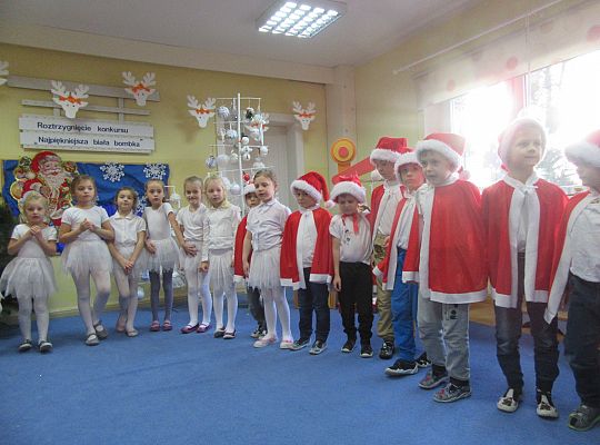 Rozstrzygnięcie konkursu "Najpiękniejsza biała bombka"