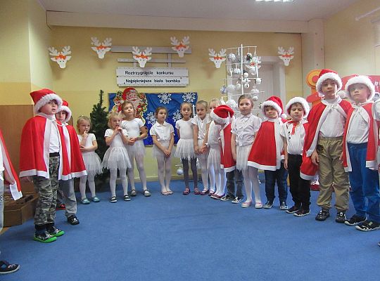 Rozstrzygnięcie konkursu "Najpiękniejsza biała bombka"
