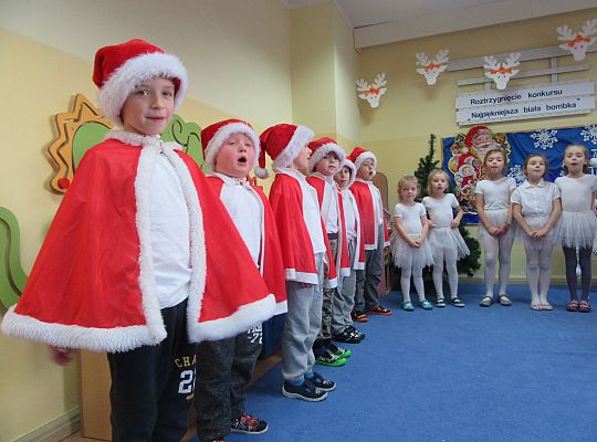 Rozstrzygnięcie konkursu "Najpiękniejsza biała bombka"