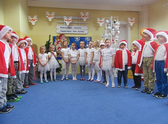 Rozstrzygnięcie konkursu "Najpiękniejsza biała bombka"