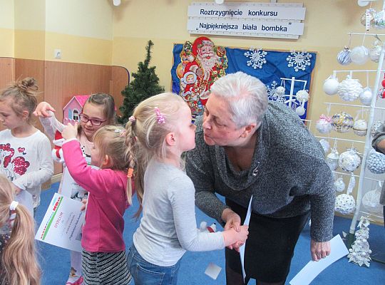 Rozstrzygnięcie konkursu "Najpiękniejsza biała bombka"