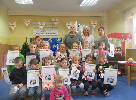 Rozstrzygnięcie konkursu "Najpiękniejsza biała bombka"