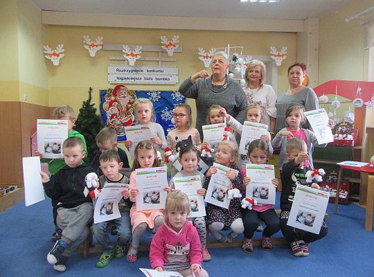 Rozstrzygnięcie konkursu "Najpiękniejsza biała bombka"