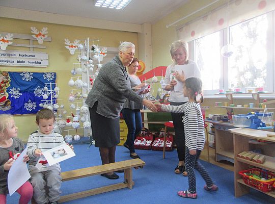 Rozstrzygnięcie konkursu "Najpiękniejsza biała bombka"