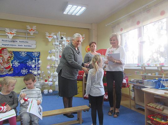 Rozstrzygnięcie konkursu "Najpiękniejsza biała bombka"
