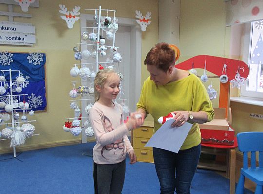 Rozstrzygnięcie konkursu "Najpiękniejsza biała bombka"