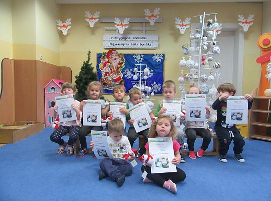 Rozstrzygnięcie konkursu "Najpiękniejsza biała bombka"
