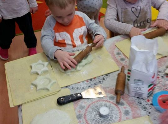 Gwiazdkowe świeczniki,prezenty dla pracowników przedszkola z okazji Świąt Bożego Narodzenia