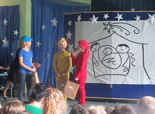 Jasełka w Szkole nr 5-wizyta gr IV