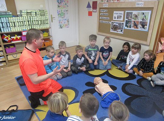 Spotkanie z ratownikiem medycznym