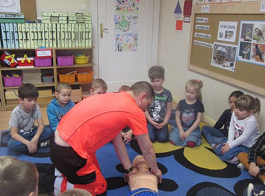 Spotkanie z ratownikiem medycznym