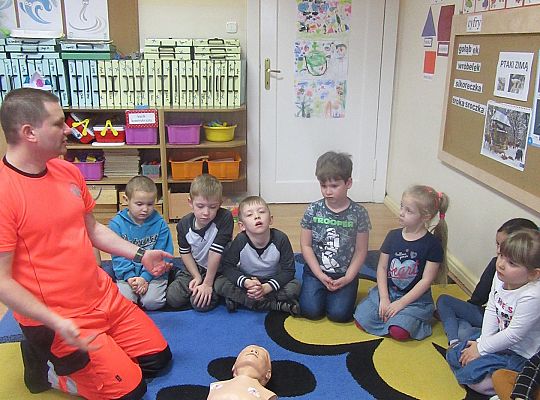 Spotkanie z ratownikiem medycznym