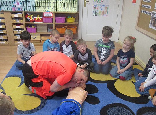 Spotkanie z ratownikiem medycznym