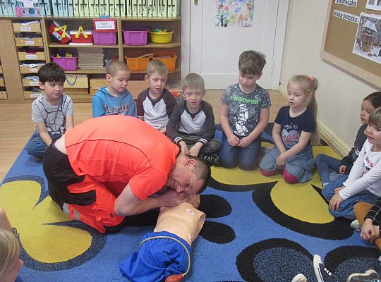 Spotkanie z ratownikiem medycznym