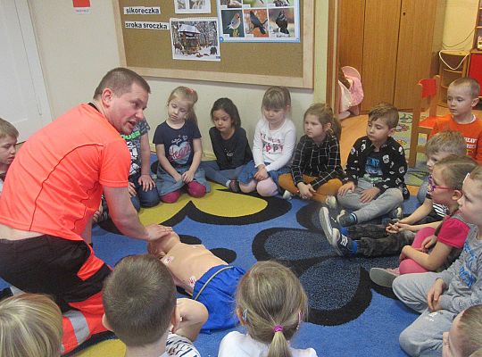 Spotkanie z ratownikiem medycznym