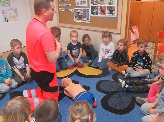 Spotkanie z ratownikiem medycznym