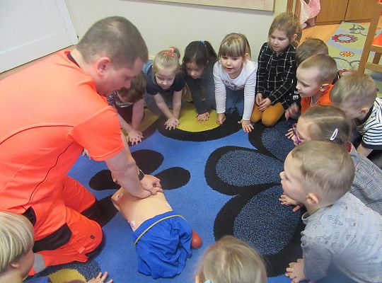 Spotkanie z ratownikiem medycznym