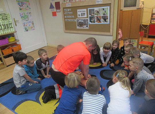 Spotkanie z ratownikiem medycznym