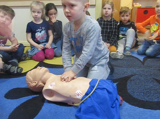 Spotkanie z ratownikiem medycznym