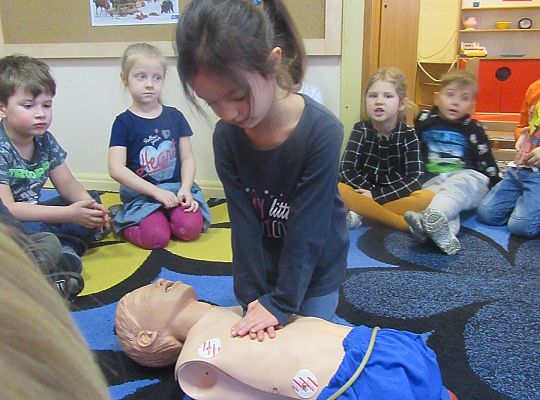 Spotkanie z ratownikiem medycznym