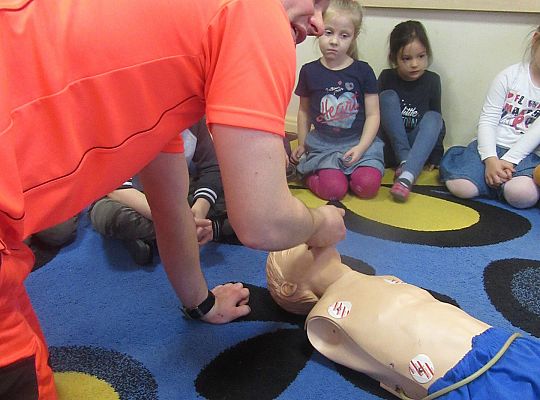 Spotkanie z ratownikiem medycznym