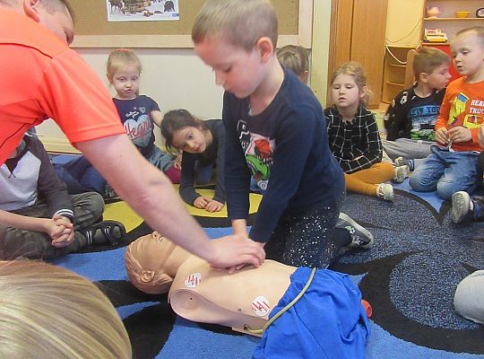 Spotkanie z ratownikiem medycznym