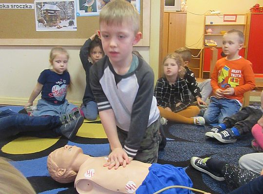 Spotkanie z ratownikiem medycznym