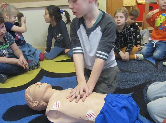 Spotkanie z ratownikiem medycznym